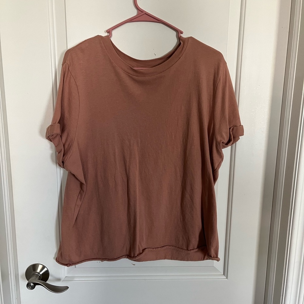 shirt w/ rolled sleeves